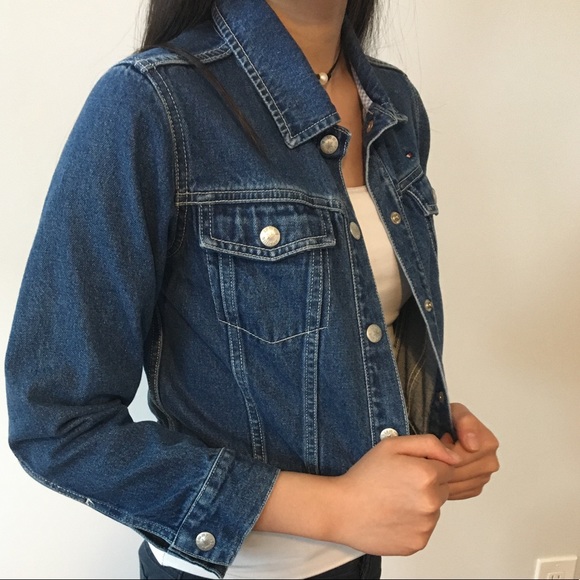 GIRLIE BUNDLE 💞 Tommy Hilfiger Jean Jacket - Picture 6 of 6